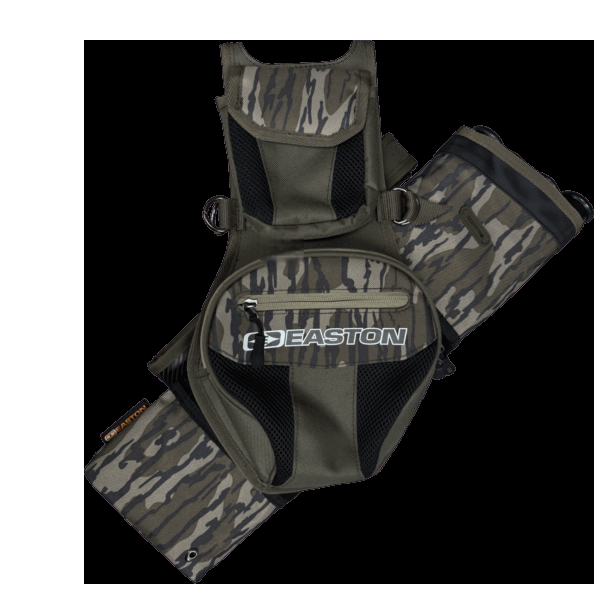 EASTON TARGET QUIVERS FLIPSIDE 4-TUBE QUIVER R/L MOSSY OAK BOTTOMLAND