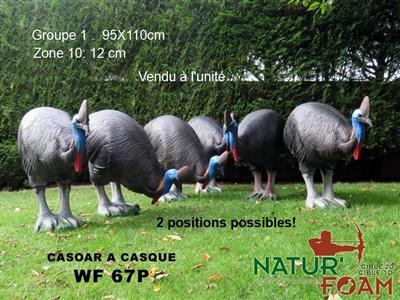 NATUR FOAM 3D TARGET CASSOWARY