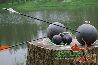 NATURFOAM PORTABLE TARGET NATUR BALL DIAM 18 CM 700 GR 1PC