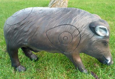 WILD LIFE 3D-ZIEL WILDSCHWEIN / CINGHIALE KLEIN-DIM:52x90x26CM GROUP 2