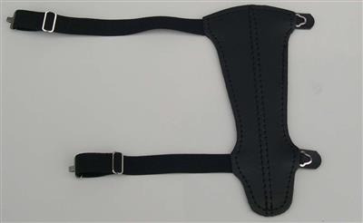 GOMPY EINZEL ARMSCHUTZ EINZEL LEDER 2 VERSCHLUESSE SCHWARZ