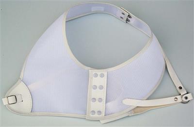 GOMPY CHESTGUARDS BB4 SMALL LH WHITE