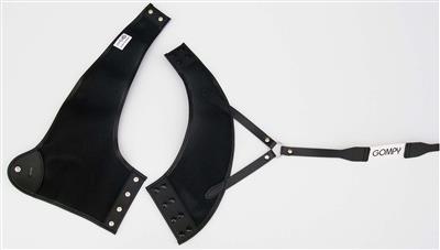 GOMPY CHESTGUARDS BB4 SMALL RH BLACK