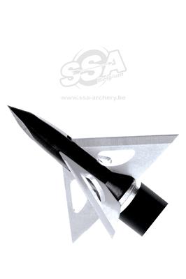 SLICKTRICK FIXED BLADE BROADHEADS GRIZZTRICK II 1 1/4" 100 GR 4 BLADE 4/PK