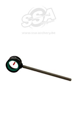 SPIGARELLI CLEAR POINT' FIBER OPTIC BLACK RECURVE SCOPE