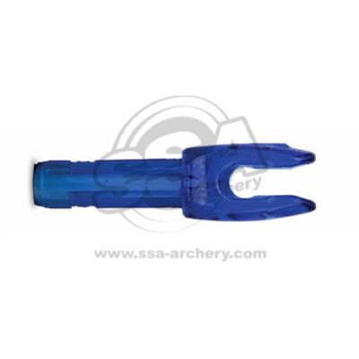 EASTON NOCKS 4MM MICROLITE DEEP SIX BLUE 12/CL-PK