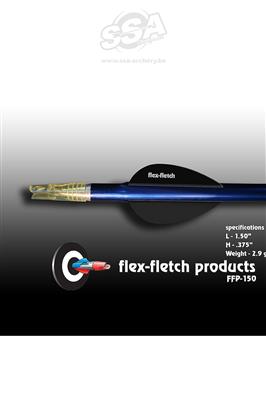 FLEXFLETCH VANES FFP-150 PARABOLIC PEARL/ 100/PK