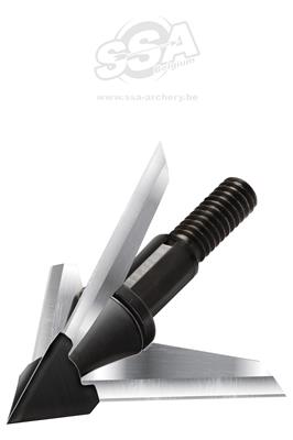 QAD EXODUS FIXED BLADE BROADHEAD
