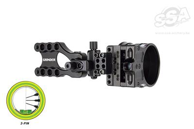SPOTHOGG HUNTING & 3D SIGHTS GRINDER MRT / 3 PIN