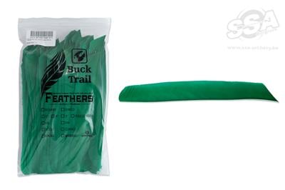 BUCKTRAIL FULL LENGTH RW EINFARBIG FEDERN 100/PK