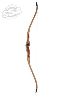 OAKRIDGE HUNTING BOWS ZEBRALI 60" RH 50 LBS FLEMISH DYNEEMA STRING INCL.