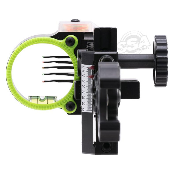 BLACKGOLD JAGD & 3D VISIER ASCENT MOUNTAIN LITE / 5 PIN .019" MICRO RH SCHWARZ – Bild 8