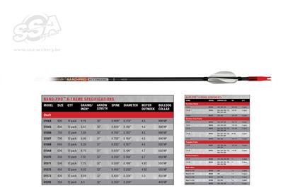 CARBONEXPRESS SCHAFT NANO-PRO X-TREME 12/PK