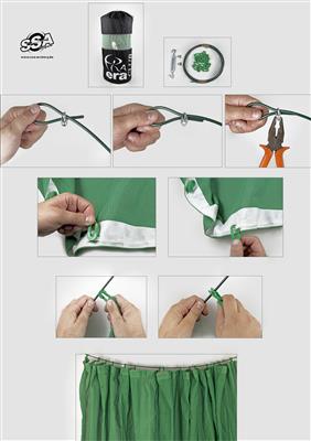 ERA NET CLUB GREEN DELUXE / H 300cm x L