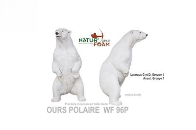 NATUR FOAM 3D-ZIEL POLAR BEAR - STANDING