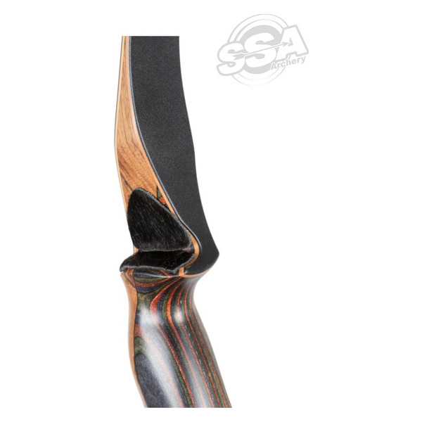 BUCK TRAIL TRADITIONELLER KALBSHAAR ABLAGE UND PLATTE PFEILAUFLAGE AUFKLEBBAR - Immagine 2