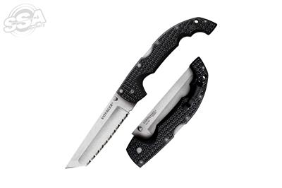 COLDSTEEL XL VOYAGER TANTO SERRATED - overall 31.12cm