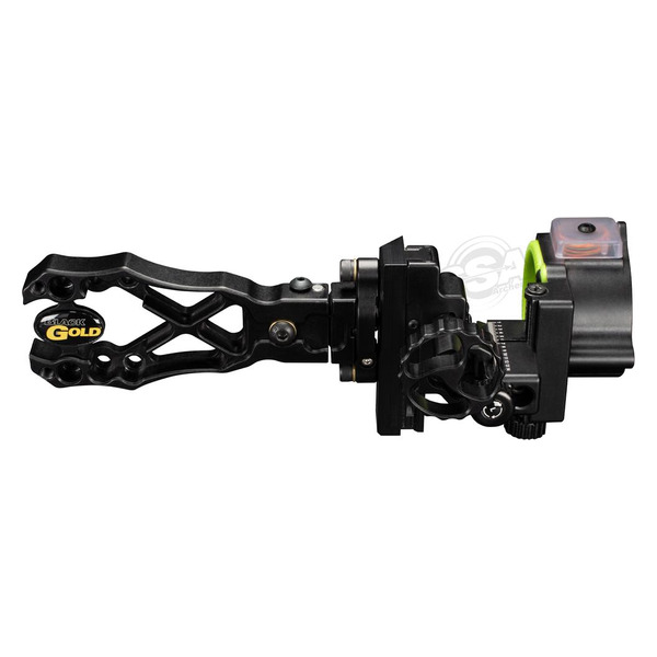BLACKGOLD JAGD & 3D VISIER PRO DUAL TRAC / 2 PIN VERTICAL PRO X BASE .019 RH SCHWARZ – Bild 4