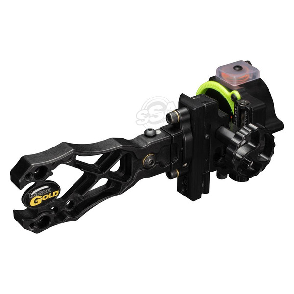 BLACKGOLD JAGD & 3D VISIER PRO DUAL TRAC / 2 PIN VERTICAL PRO X BASE .019 RH SCHWARZ – Bild 5