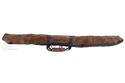 BUCK TRAIL TRADITIONELL LANGBOGEN SOFT CASE BRAUN LEDER 183CM x 13CM