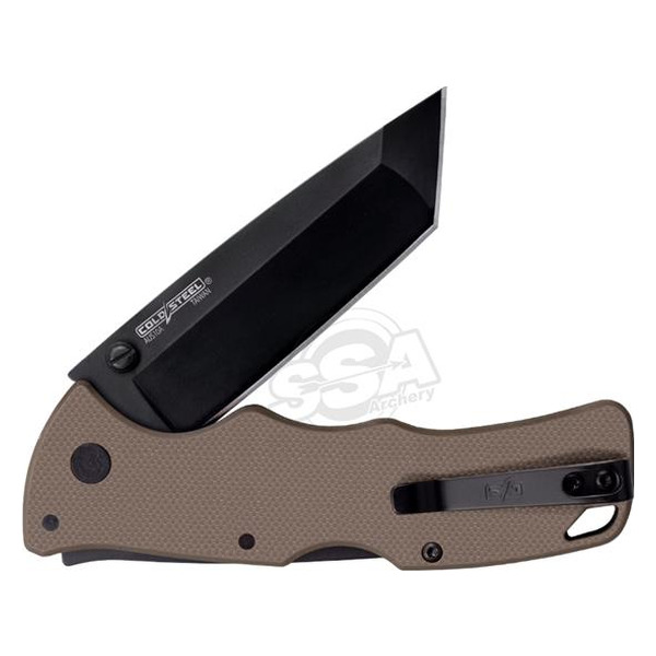 COLD STEEL VERDICT TANTO POINT KLINGE FDE G-10 GRIFF - Immagine 2