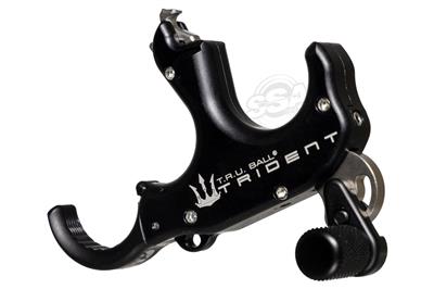 TRUBALL HAND STYLE TRIDENT FLEX 3 FINGER THUMB TRIGGER MEDIUM BLACK