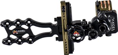 AXCEL HUNTING & 3D SIGHT LANDSLYDE SLIDER ACCUSTAT II SCOPE - 5 PIN .010 TACTICAL BOWHUNTING