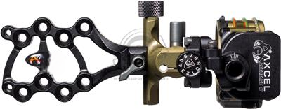 AXCEL ARMORTECH LITE - 41mm - 4 PIN .019 TACTICAL BOWHUNTING/BLACK