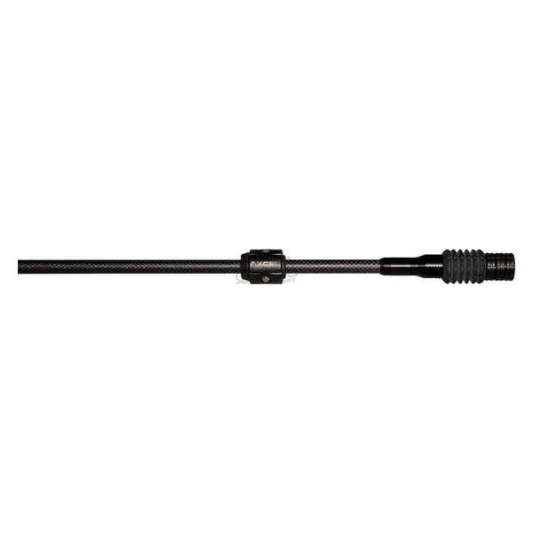 AXCEL TARGET STABILISATOR MONO CARBON CARBOFLAX ACCLAIM AERO 500 - 24" - SCHWARZ/SCHWARZ - Immagine 2