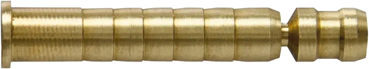 EASTON Point Inserts 6.5mm 50/75 Grain Messing 12/PK