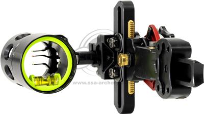 HHA COMPOUND SIGHTS SHORT BAR TETRA DOVETAIL RYZ X3 3 PIN .019" LH