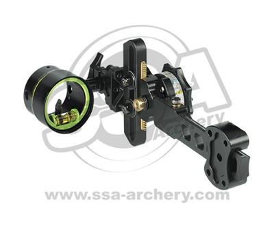 HHA COMPOUND SIGHTS SHORT BAR TETRA TOURNAMENT RYZ 2510 2 PIN .010"