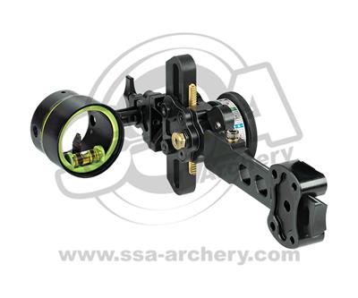 HHA COMPOUND SIGHTS SHORT BAR TETRA MAX TOURNAMENT RYZ 2519 2 PIN .019" RH