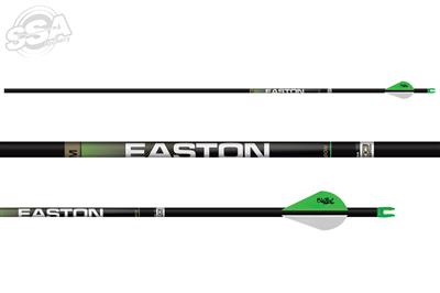 EASTON ARROWS CARBON AXIS 4MM LONG RANGE 250 2" BLAZER VANE 36/PK