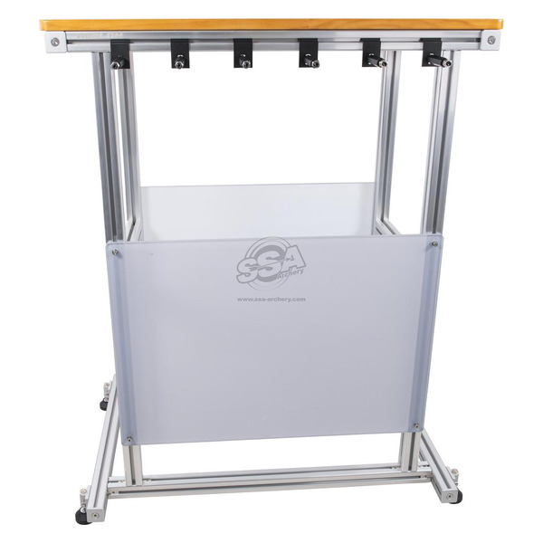 AVALON BOGEN-DISPLAYTISCH H115XL90XD45CM + 6 BOGENMONTAGE-HAKEN - Immagine 4