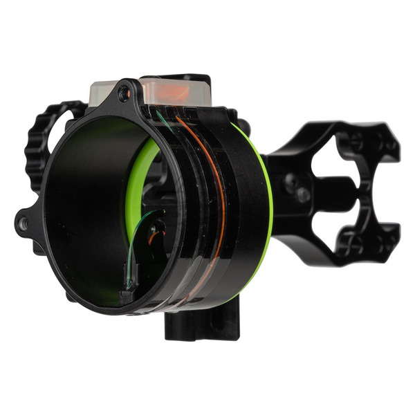 BLACKGOLD JAGD & 3D VISIER ASCENT MOUNTAIN LITE HD DUAL TRACK 4" DOVETAIL / 2 PIN VERTICAL .019" RH SCHWARZ – Bild 4