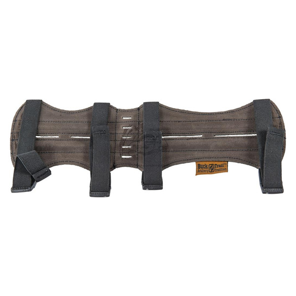 BUCKTRAIL Traditioneller Armschutz Double Pecan Premium Leder 32cm – Bild 2