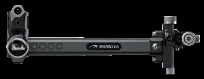 SHIBUYA RECURVE VISIER ULTIMA RC PRO G2 250-9" CARBON DOPPELHALTERUNG