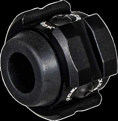 AXCEL X-VIBE PICATINNY STABILISATOR STAB VERSTELLBARER GEWICHTS-DÄMPFER 1.8oz - DIA 550 - ALU SCHWARZ